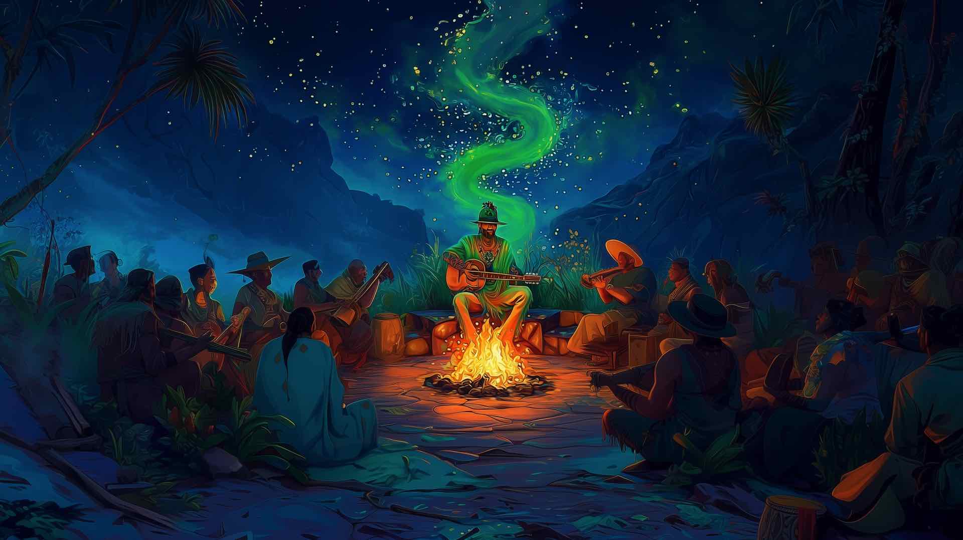 Singing at the Mexican Fire Singing at the Mexican Fire
