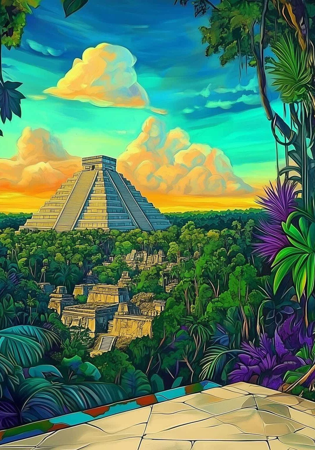 Maya Land 2 (flipped)